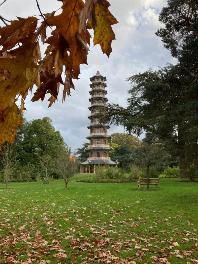 Richmond & Kew Gardens Cozy Garden Flat By The Pagoda ภายนอก รูปภาพ